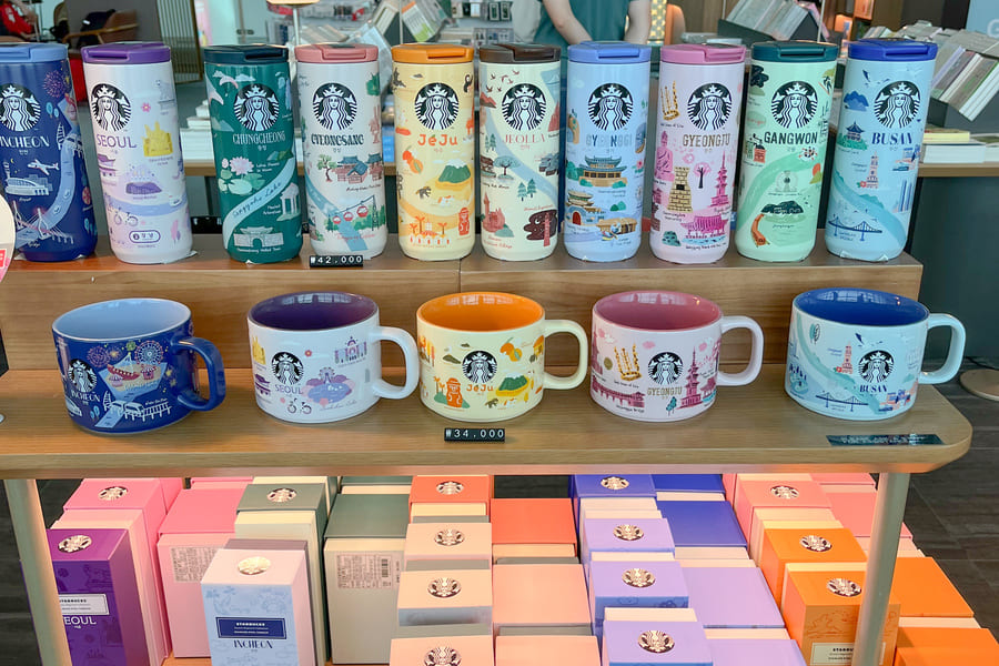 韓国スタバのマグとタンブラー