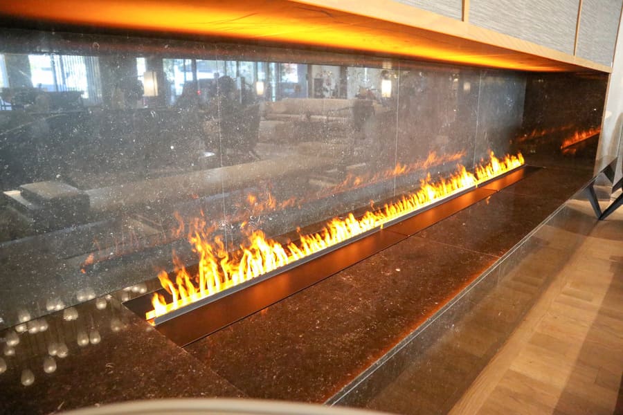 JWマリオット奈良の暖炉