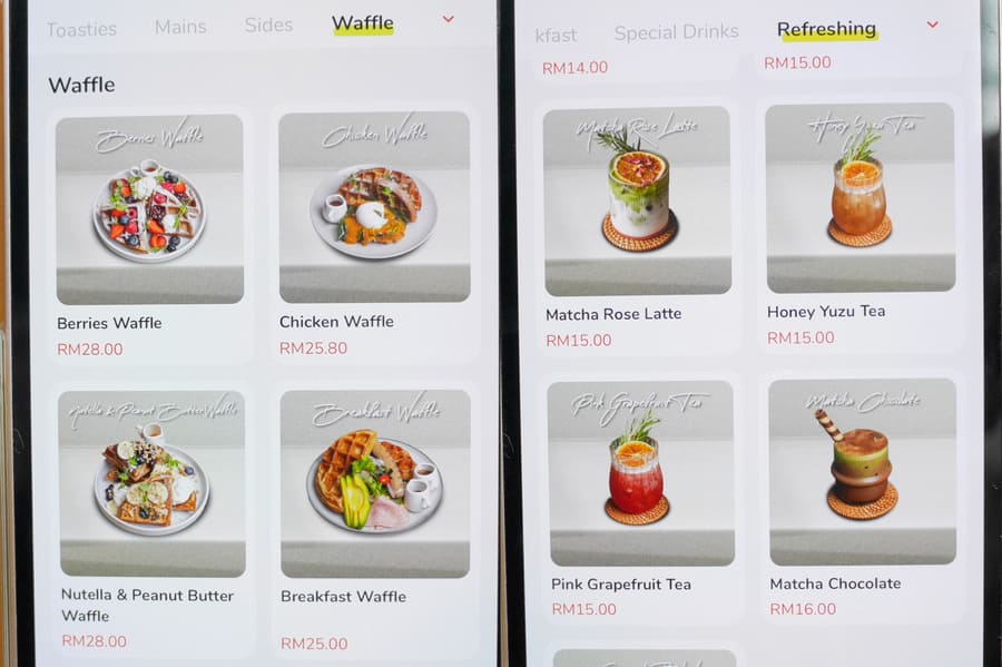 Breakfast Spotのメニュー