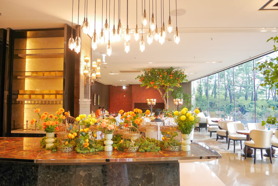 JWマリオット東大門スクエアソウルのラウンジ