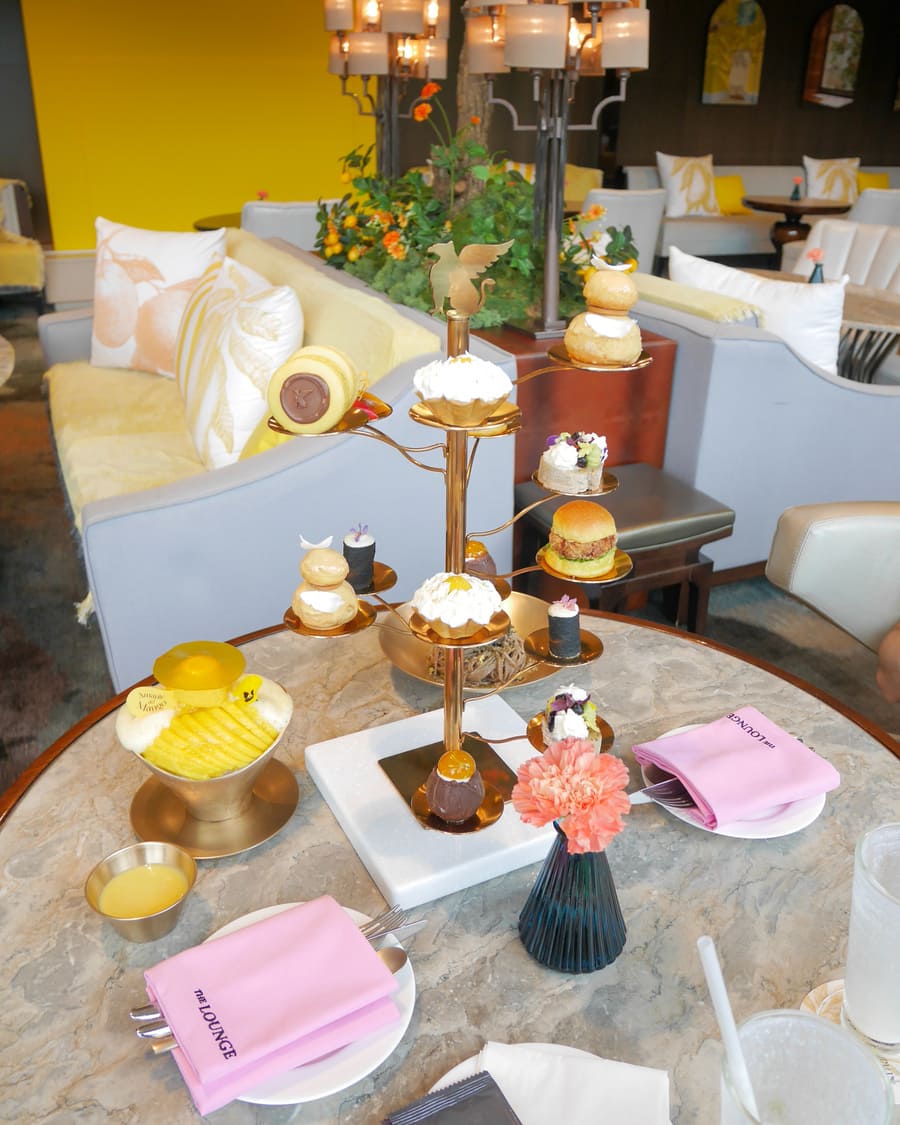 JWマリオット東大門スクエアソウルのマンゴーアフタヌーンティー