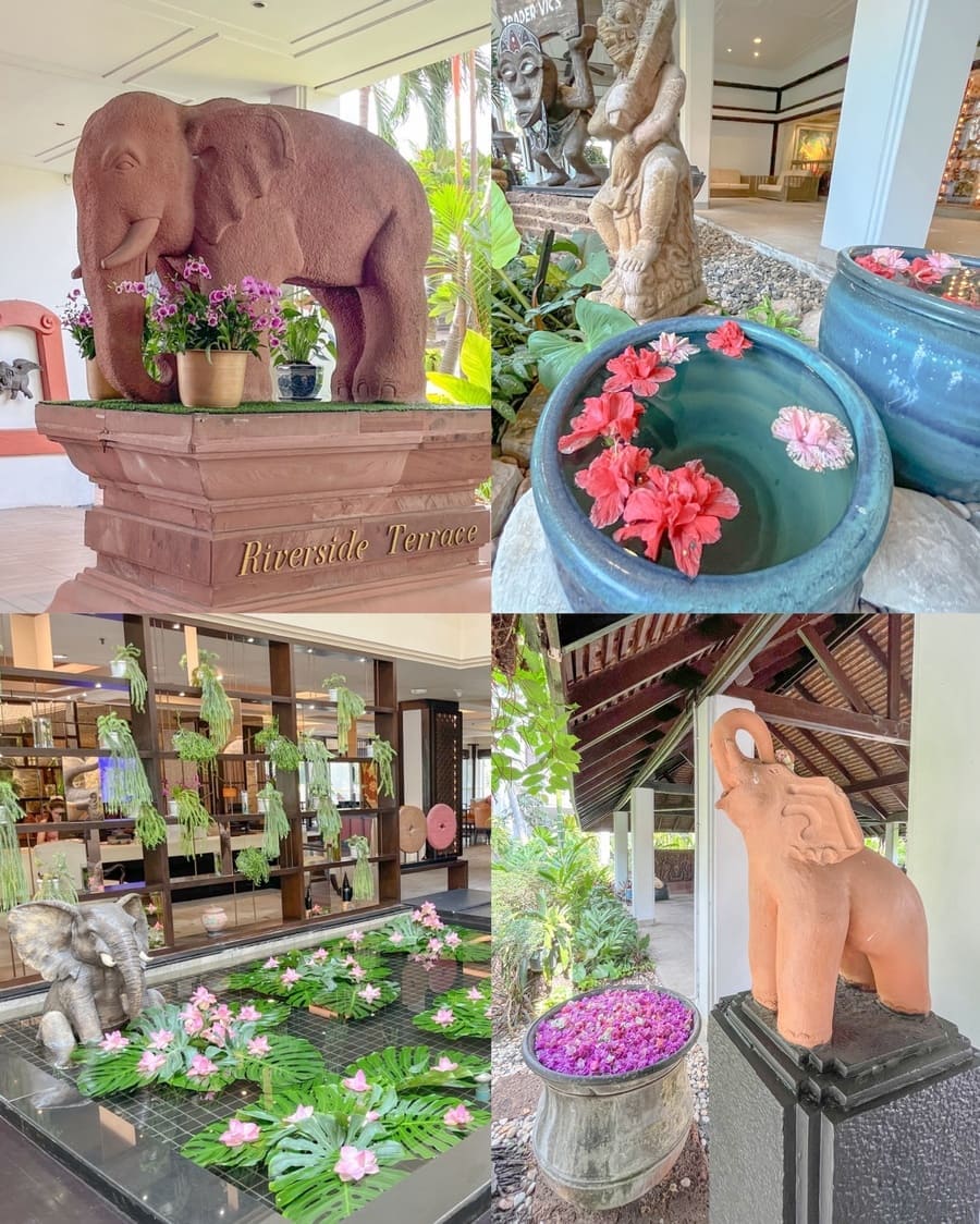 アナンタラリバーサイドバンコクのリゾート内