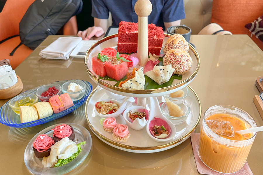 ホテルインディゴバンコクのアフタヌーンティー