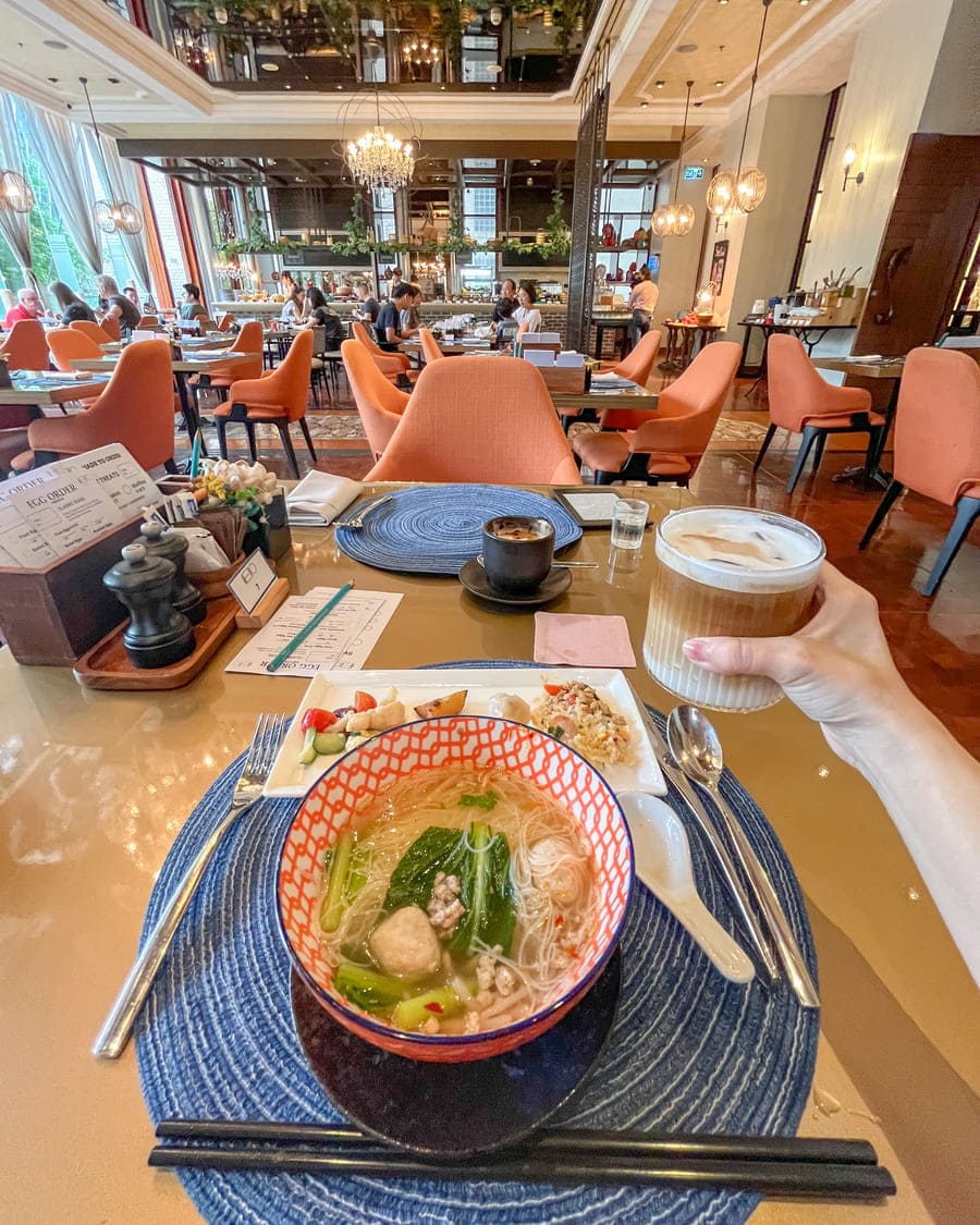 ホテルインディゴバンコクで食べた朝食