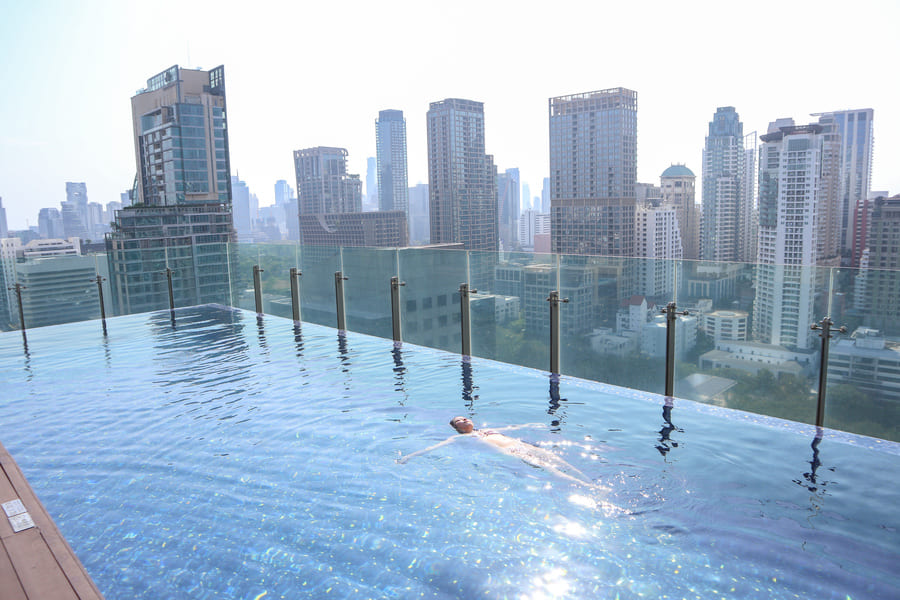 ホテルインディゴバンコクのプール